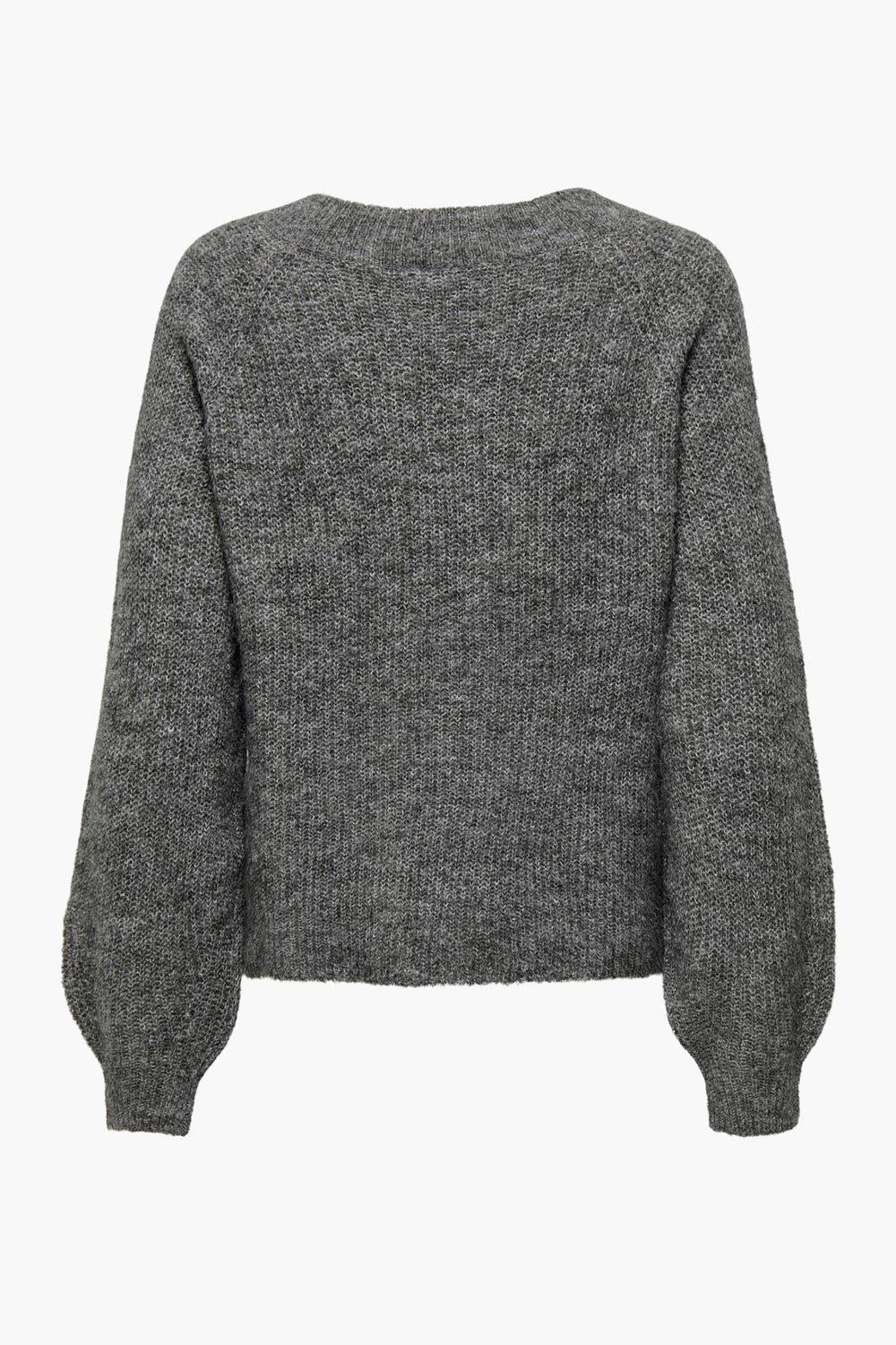 Trui met V-hals Grijs - JDY