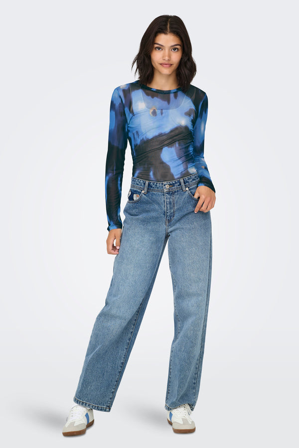T-shirt (manches longues) Bleu - JDY