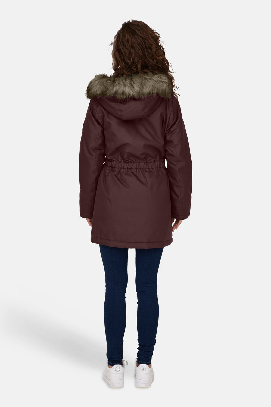 Dames tops jas parka brun - ONLY®