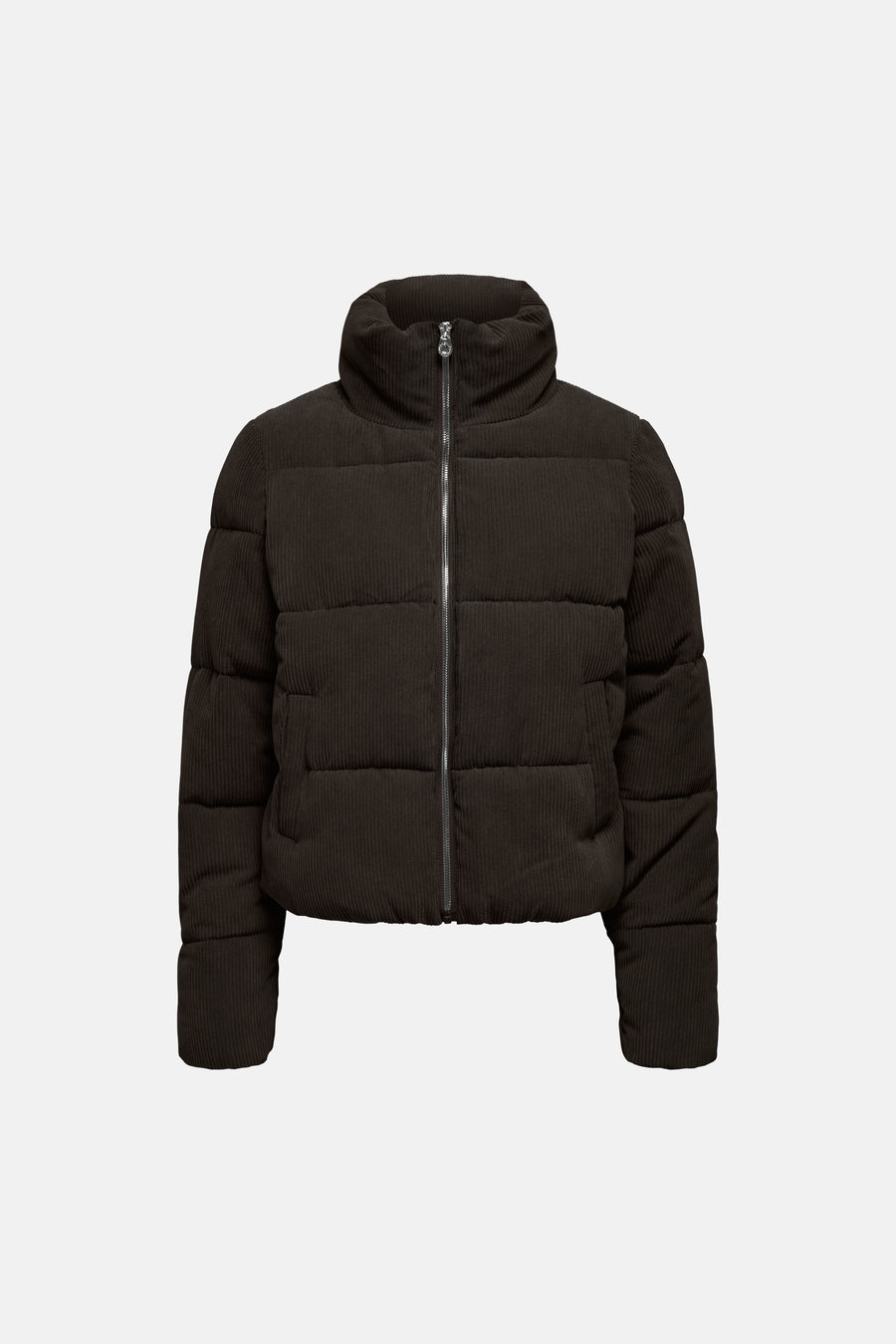 Dames tops jas gewatteerd brun - ONLY®