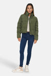 Dames tops jas gewatteerd vert - ONLY®