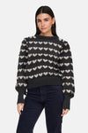 JDYSIGRID LIFE L/S ON PUFF PULL KNT NOOS