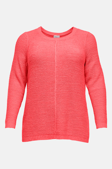 Pull à col rond - Orange
