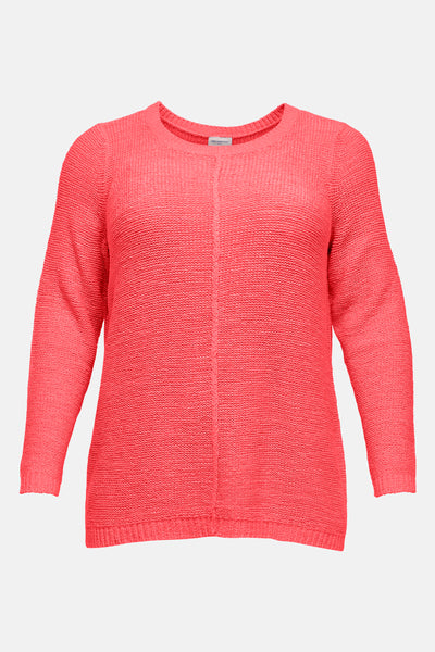 Pull col rond Bleu - CARMAKOMA