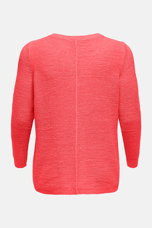Pull col rond Bleu - CARMAKOMA
