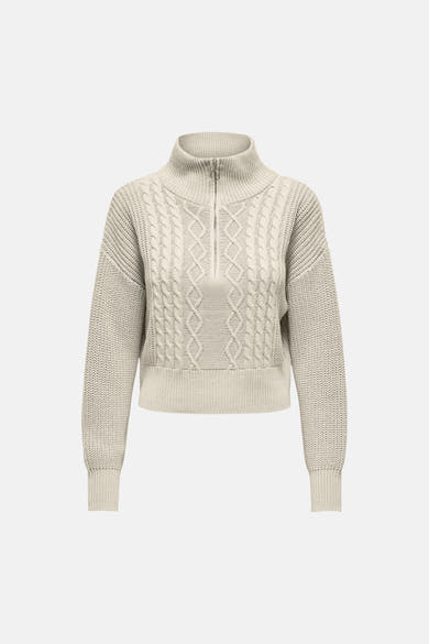 Trui met rolkraag bruin - ONLY®