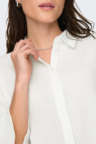 Chemisier (manches courtes) Blanc - JDY