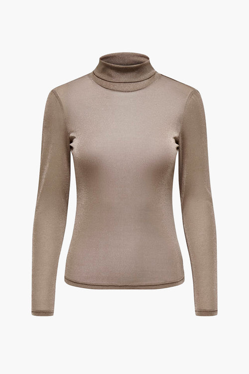 ONLAMERA GLITTER L/S ROLLNECK JRS