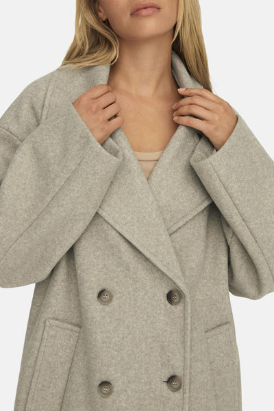 Lange jas Beige - ONLY®
