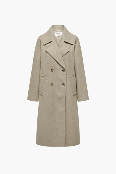 Lange jas Beige - ONLY®