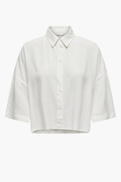 ONLASTRID LIFE 2/4 CROP SHIRT WVN NOOS