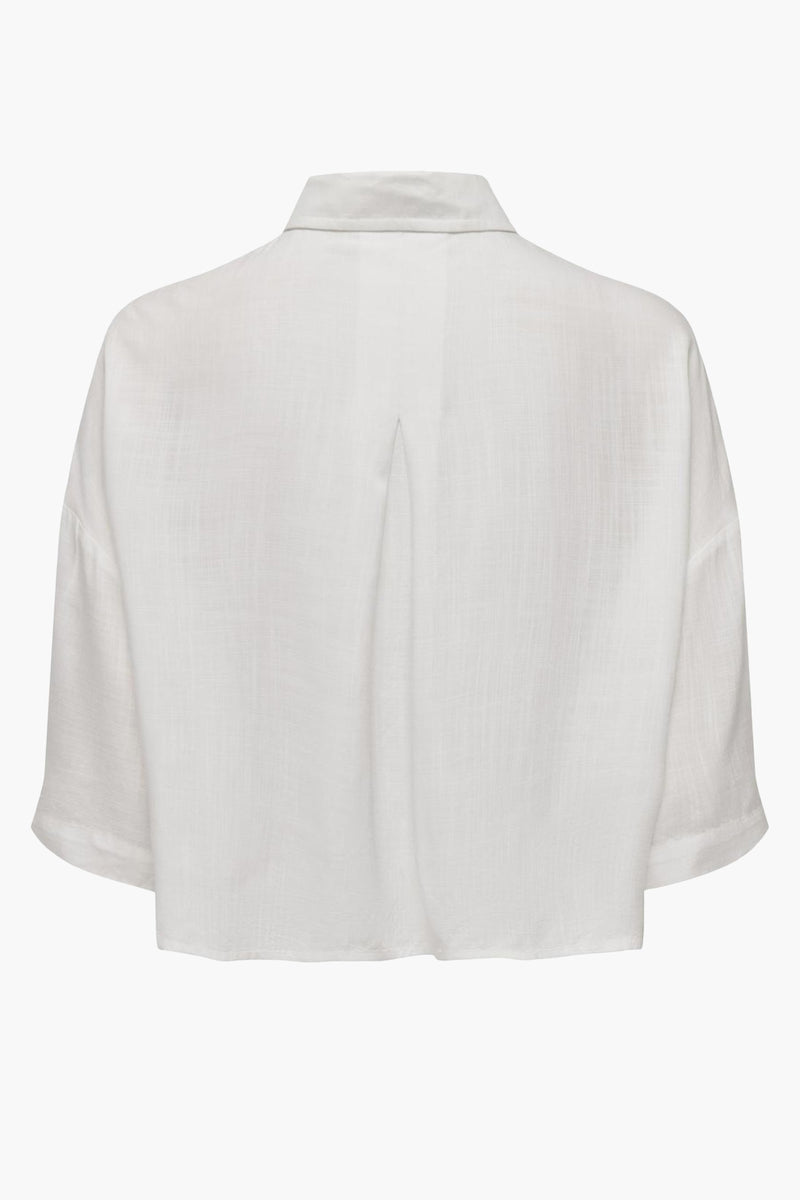 ONLASTRID LIFE 2/4 CROP SHIRT WVN NOOS