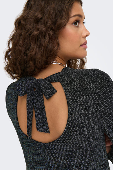 Kleedje met lange mouwen - zwart