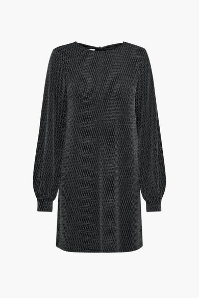 Kleedje met lange mouwen - zwart