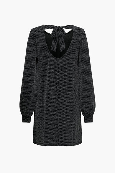 Kleedje met lange mouwen - zwart
