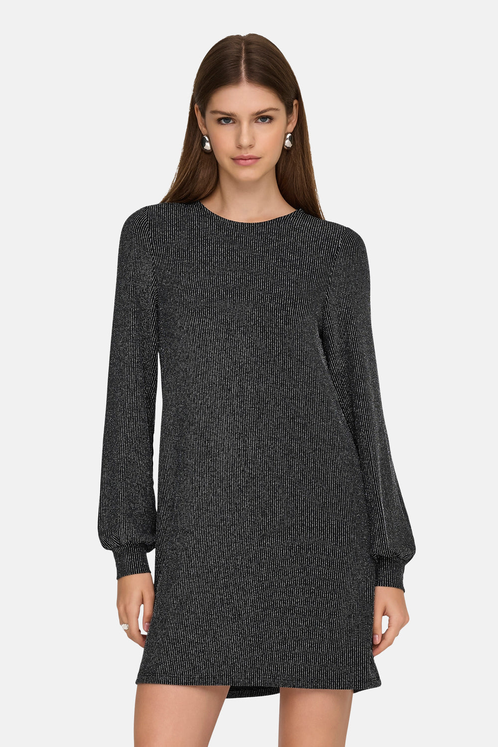 Kleedje met lange mouwen - zwart