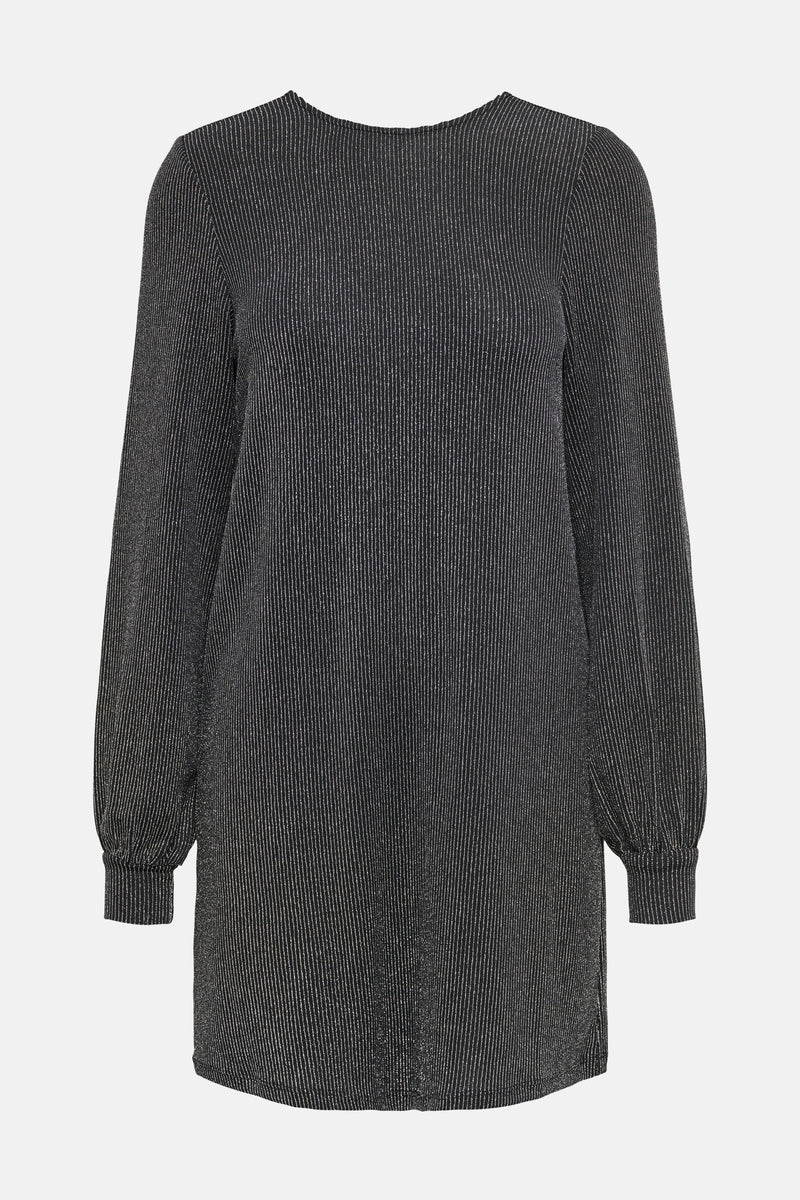 Kleedje met lange mouwen - zwart