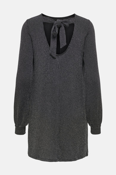 Kleedje met lange mouwen - zwart