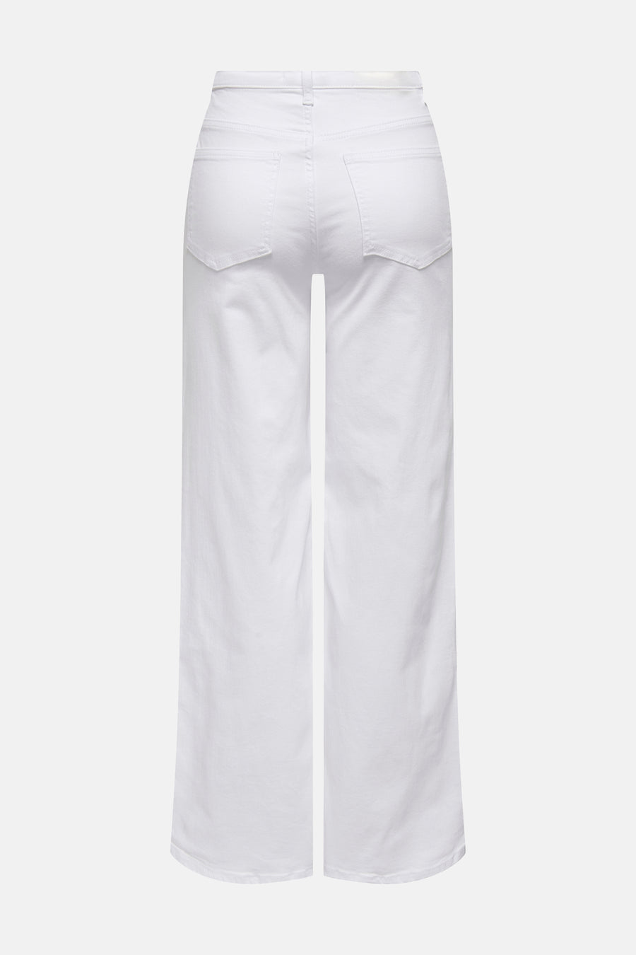 Jean large blanc de ONLY, vue arrière, avec poches classiques.