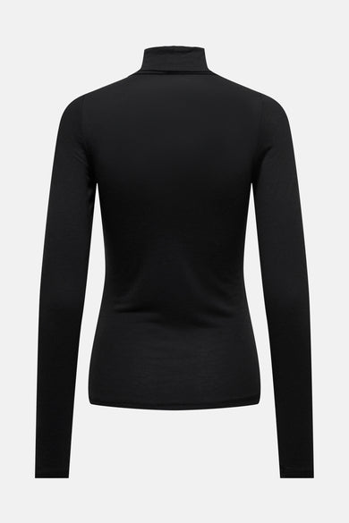 T-shirt met lange mouwen - zwart