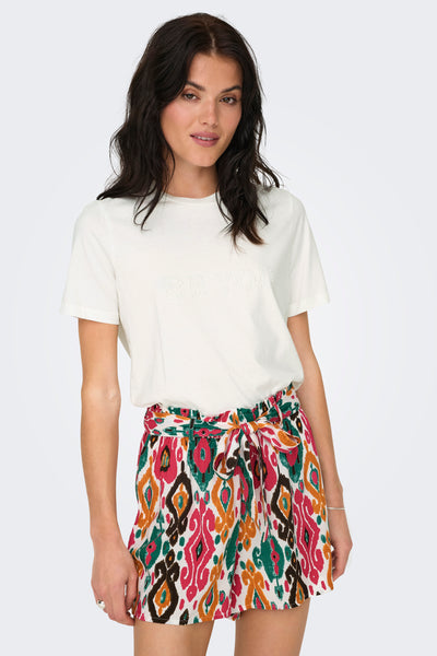 Top (manches courtes) Blanc - JDY