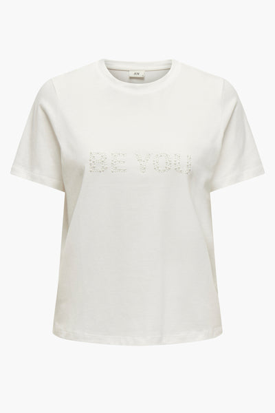 Top (manches courtes) Blanc - JDY