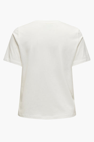 Top (manches courtes) Blanc - JDY