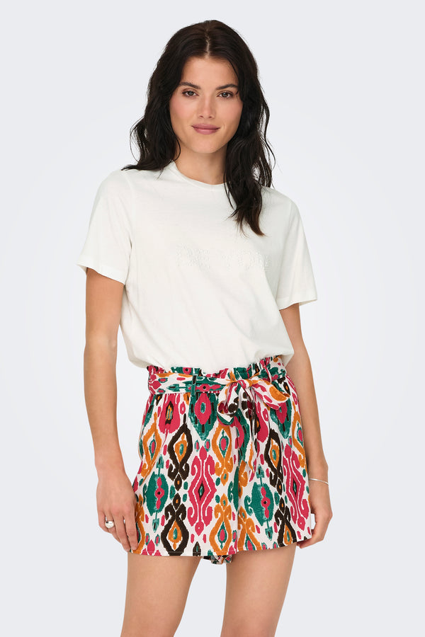 Top (manches courtes) Blanc - JDY