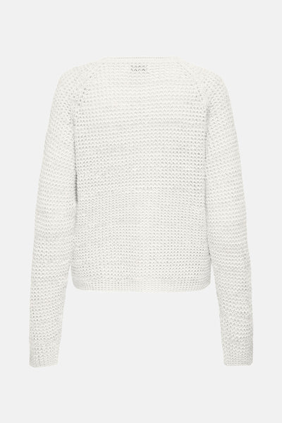 Pull col rond Blanc - JDY