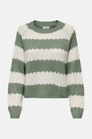 Pull col rond VERT - JDY