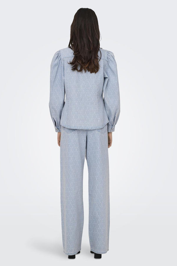 Chemisier (manches longues) Bleu - ONLY®