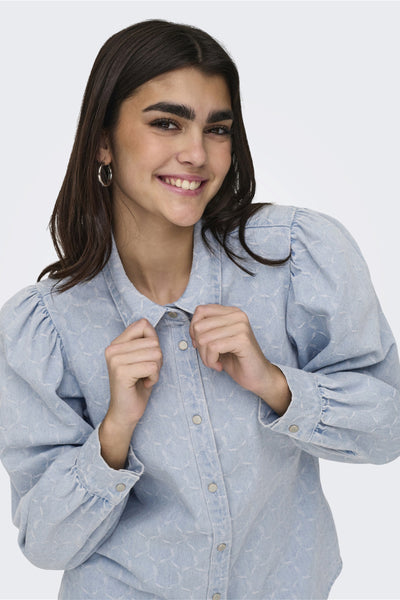 Chemisier (manches longues) Bleu - ONLY®