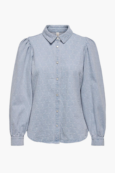Chemisier (manches longues) Bleu - ONLY®