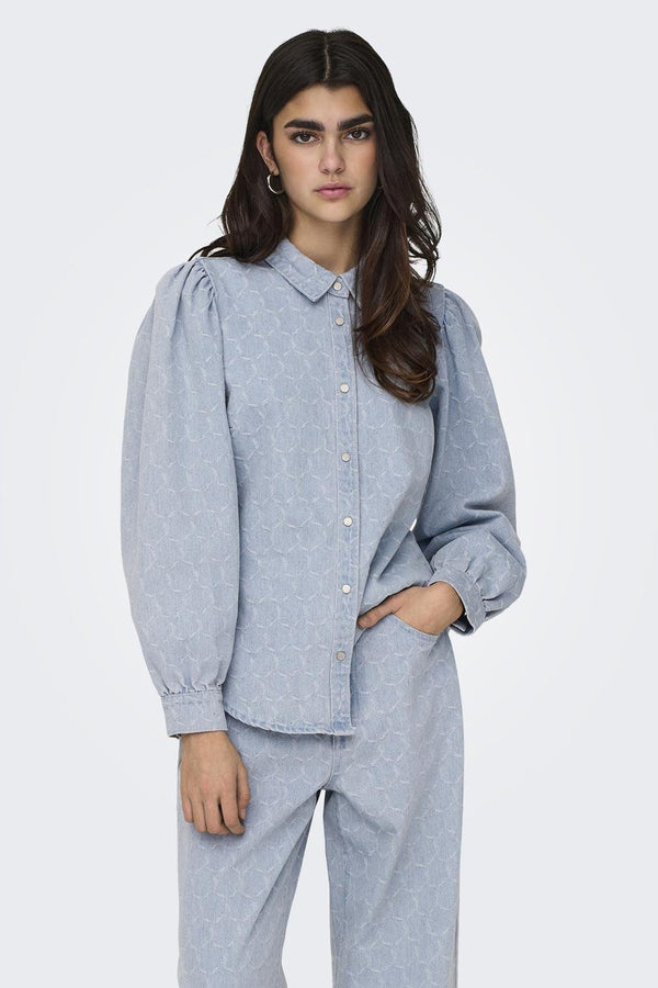 Chemisier (manches longues) Bleu - ONLY®