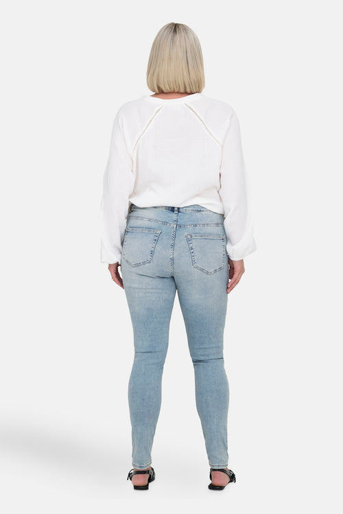 Jean skinny LIGHT BLUE DENIM - CARMAKOMA