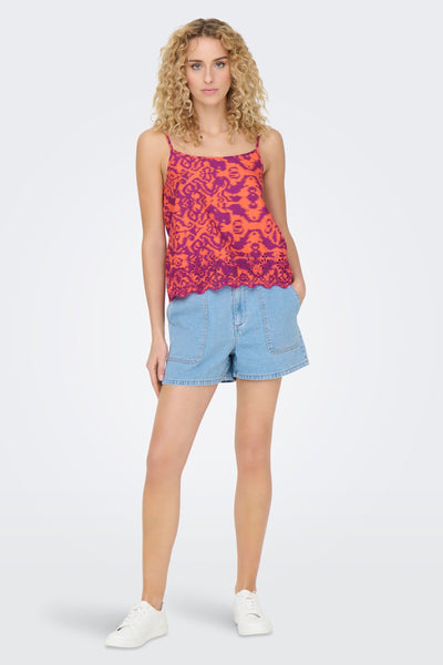 Top (fines bretelles) Multicolore - ONLY®