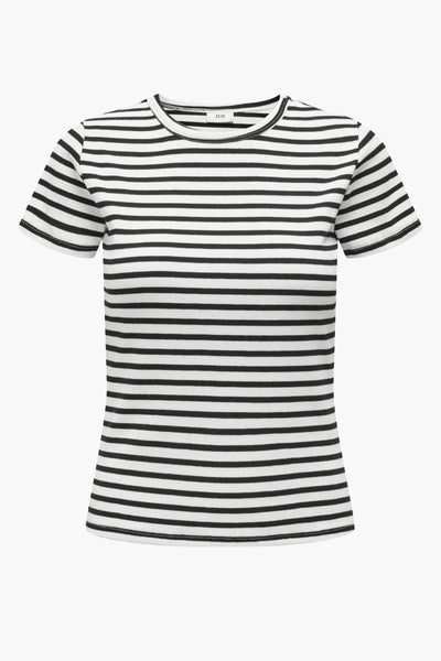 Top uni manches courtes Blanc - JDY