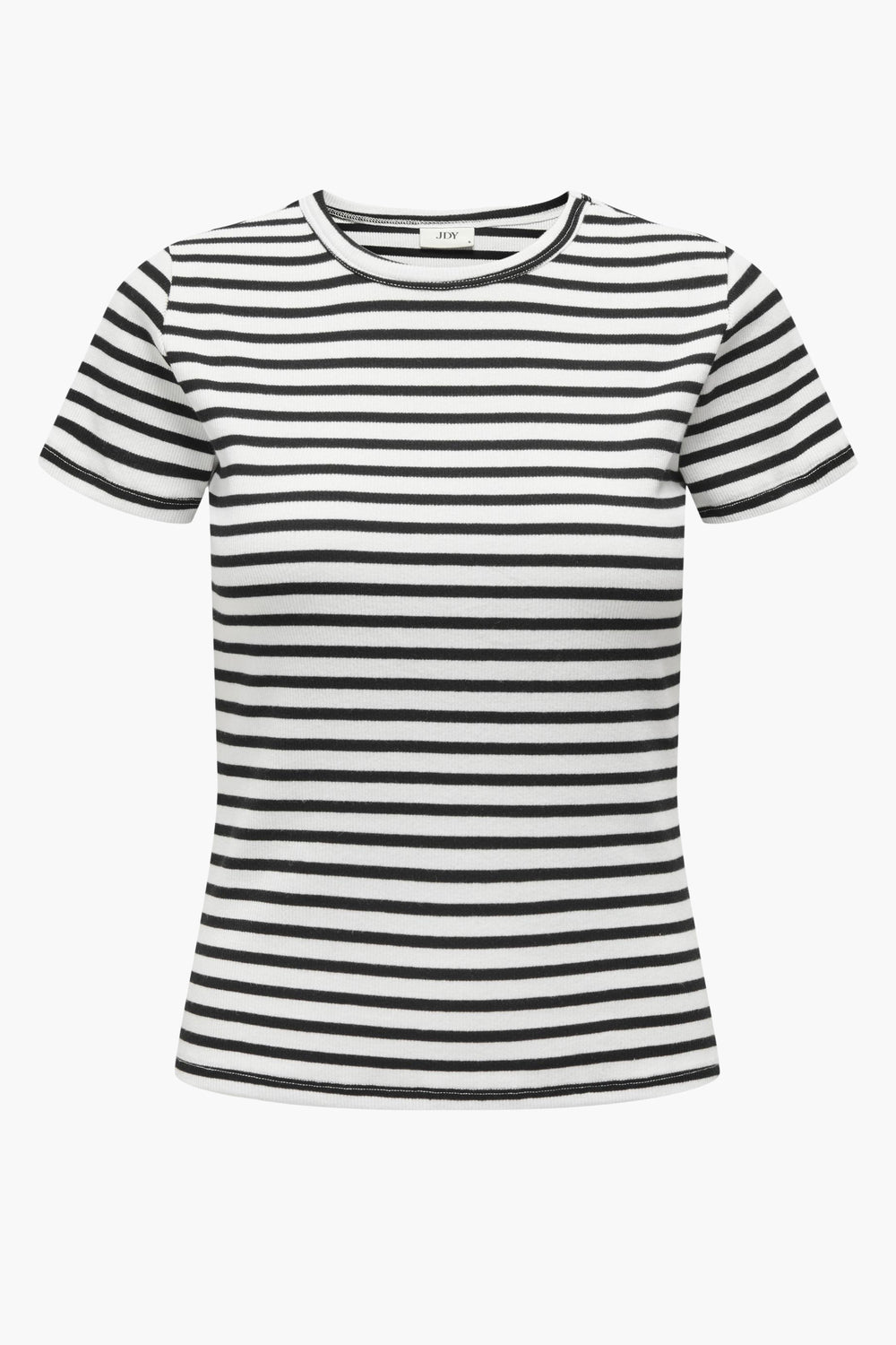 Top uni manches courtes Blanc - JDY