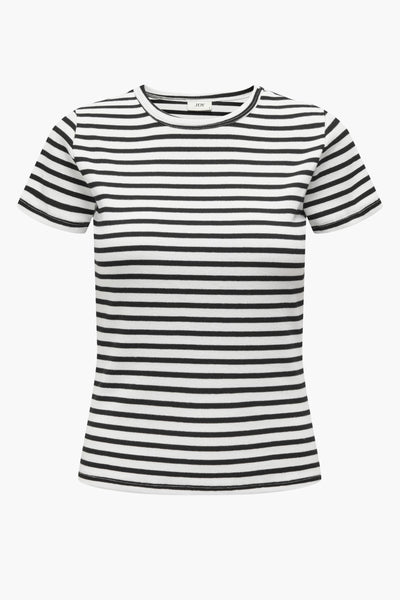 Top uni manches courtes Blanc - JDY