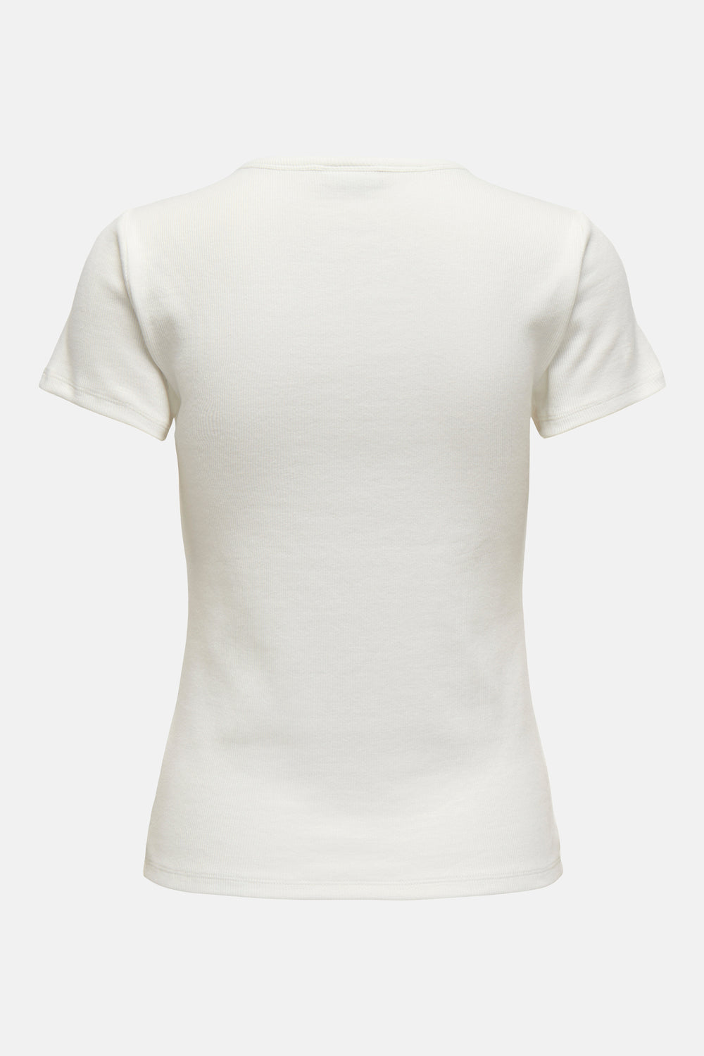 Top uni manches courtes Blanc - JDY