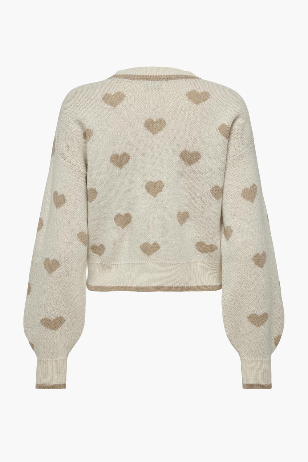 Pull col rond Beige - JDY