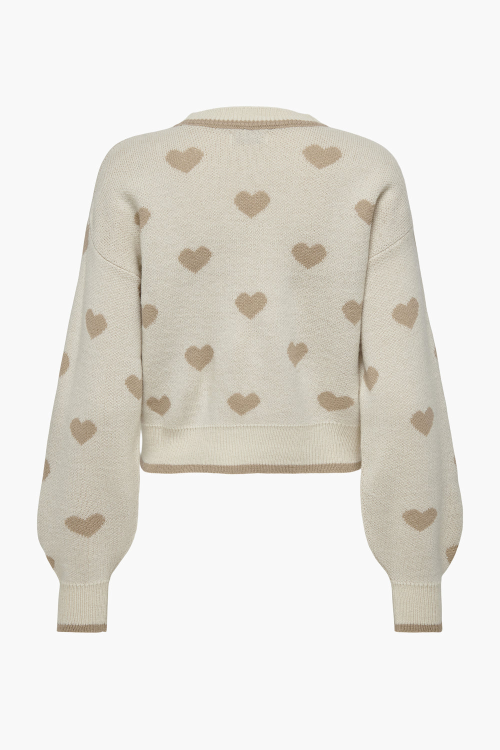 Pull col rond Beige - JDY