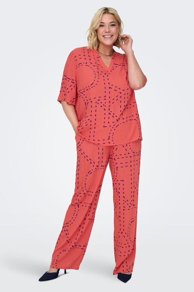 Pantalon coloré CORAIL - CARMAKOMA