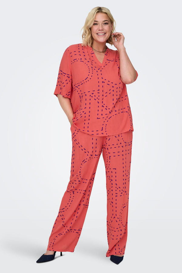 Pantalon coloré CORAIL - CARMAKOMA