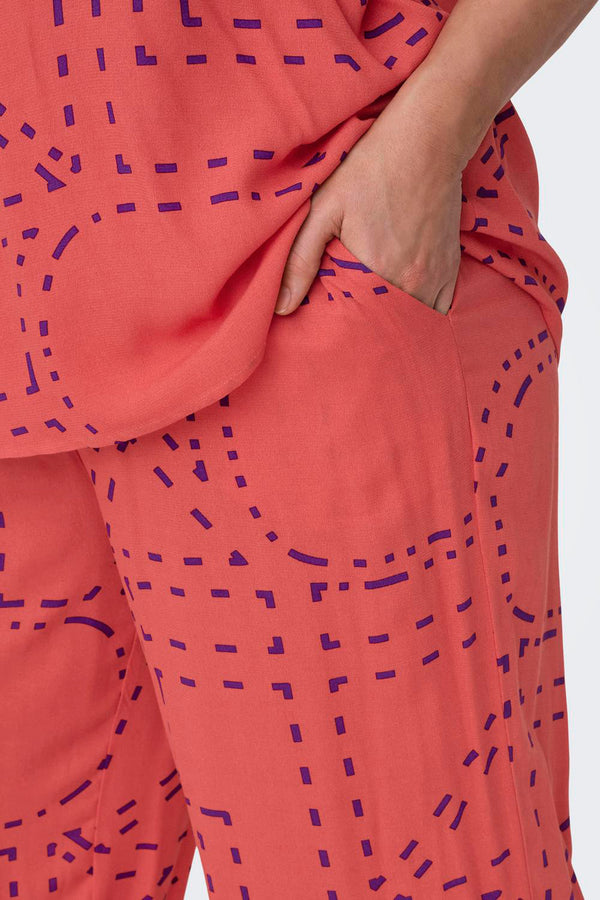Pantalon coloré CORAIL - CARMAKOMA