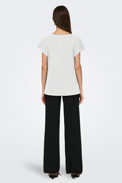 Top (korte mouwen) Ecru - ONLY®