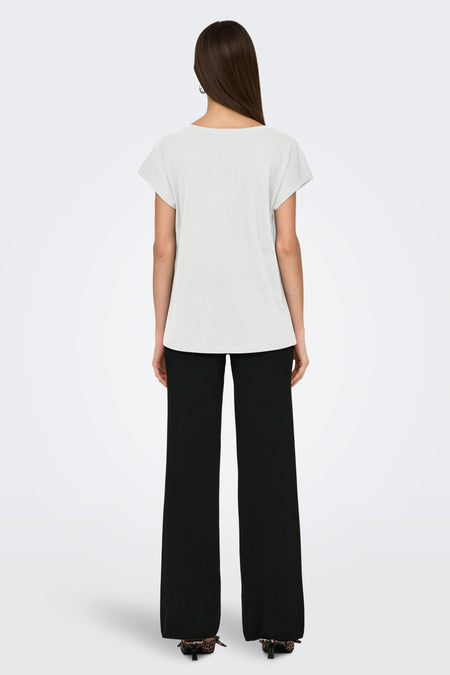 T-shirt à manches courtes - Blanc