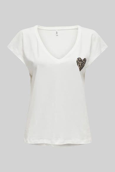 T-shirt met korte mouwen - Wit