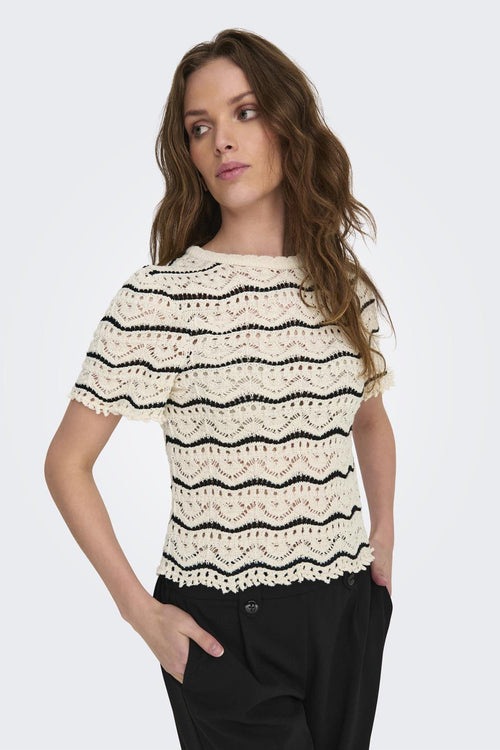 T-shirt (manches courtes) Écru - ONLY®