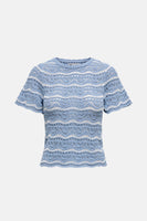 ONLANNASOFIA LIFE SS STRIPE O-NECK KNT